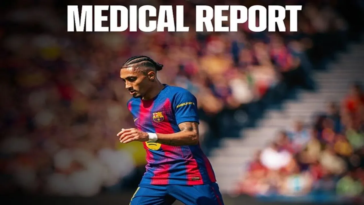 برشلونة يفقد جهود رافينيا لعدة أسابيع بعد تعرضه لإصابة عضلية مفاجئة